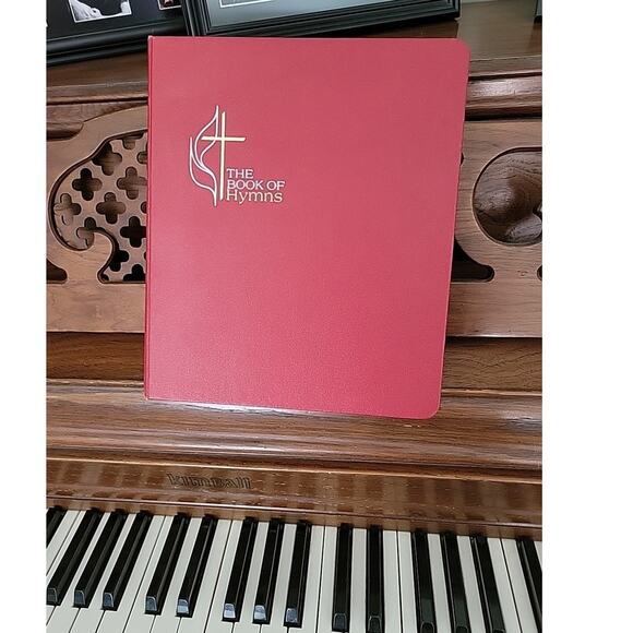 THE BOOK OF HYMNS United Methodist Church Organist Edition 1966 D Ring Binder - Picture 1 of 5
